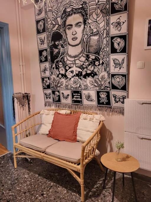 Viva La Frida Boho Apartment In Central Athen Eksteriør bilde